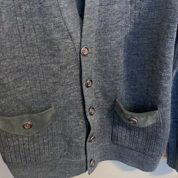 100% Wool Retro Cardigan - Picture 3 of 6